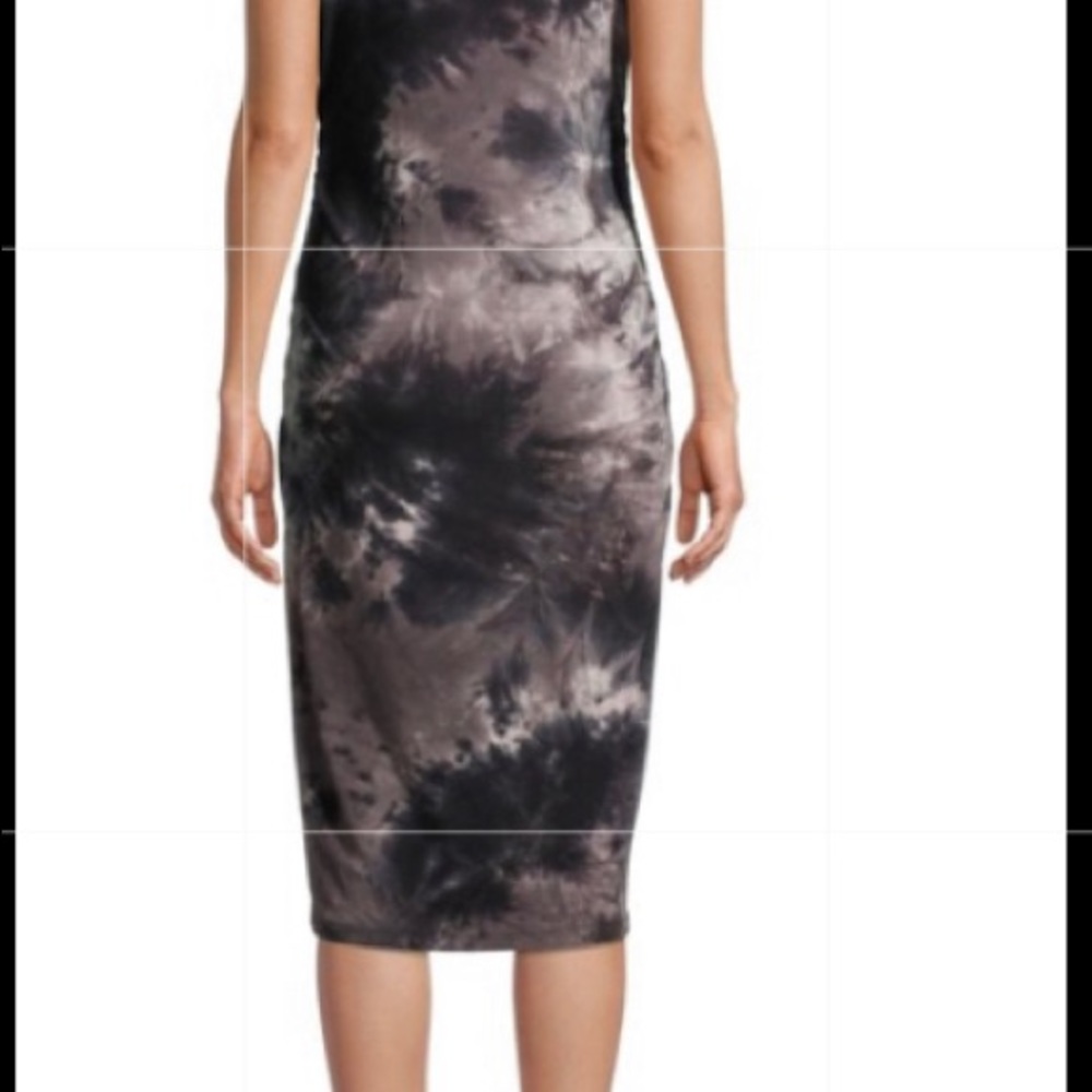 💜HostPick🎉 Maternity Time And Tru Side Ruched Dress - Picture 4 of 4
